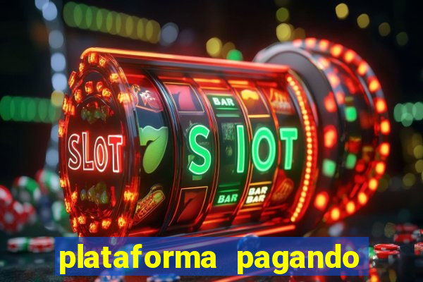 plataforma pagando no cadastro slots